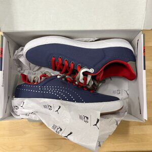 Puma Emory Jones x Star Men's Size 8 Blue White Athletic Walking Shoes Sneakers.